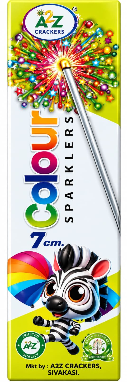 7 cm Colour Sparklers