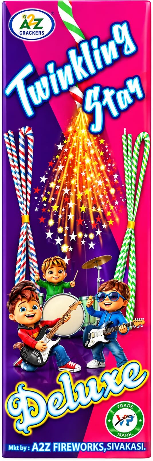 4 ft Deluxe Twinkling Star