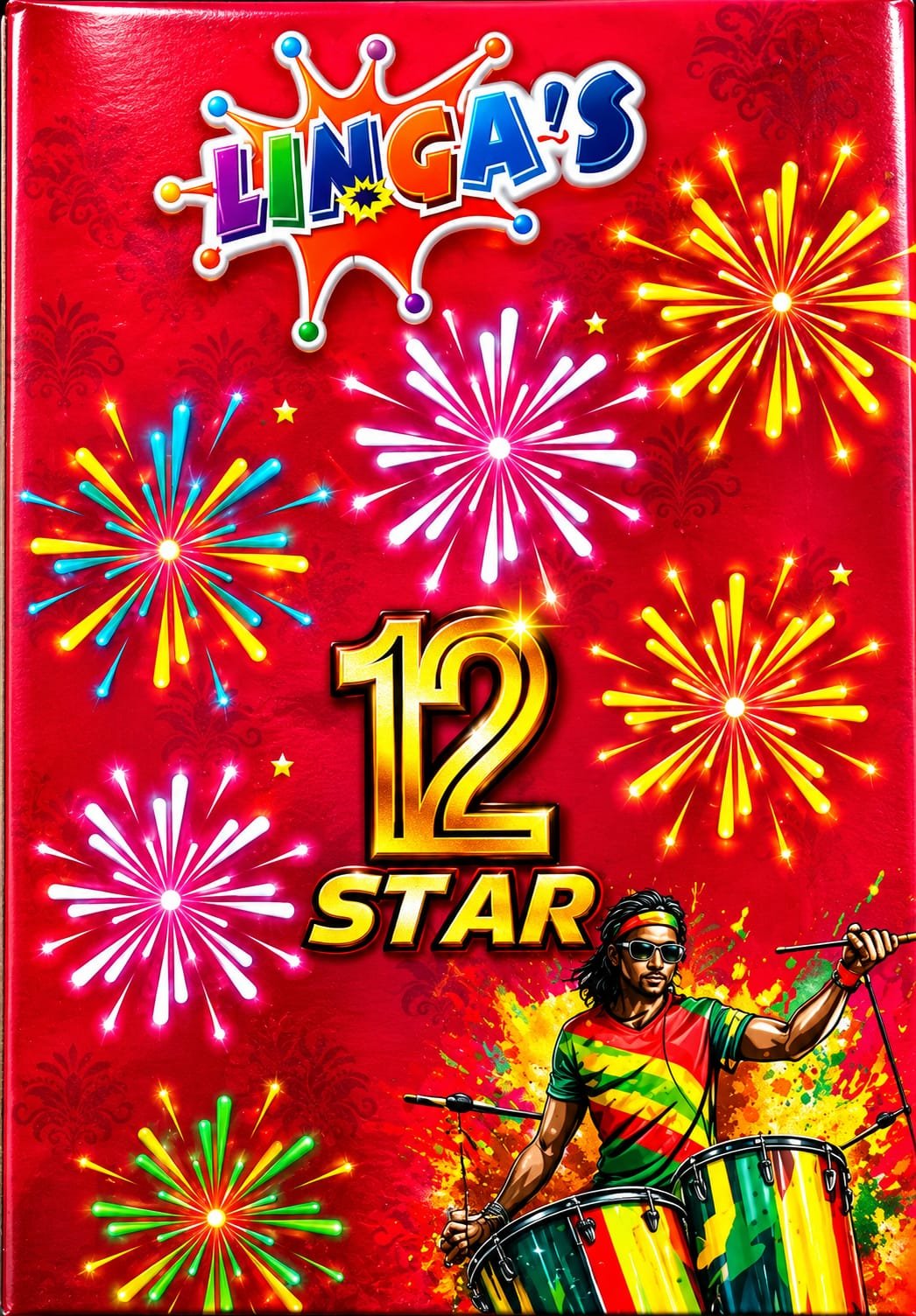 12 Shot Colour Rider (Economic)